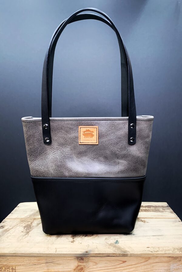 Handmade Leather Tote Bag - Image 2